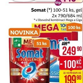 Tablety do myčky Somat