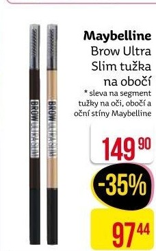 Tužka na obočí Brow Ultra Slim Maybelline