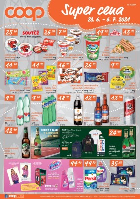 akční leták COOP 23.6.2021-6.7.2021