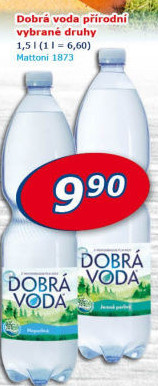 Přírodní voda Dobrá voda