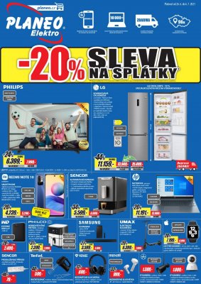 akční leták Planeo Elektro 26.6.2021-6.7.2021