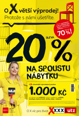 akční leták XXXLutz 28.6.2021-11.7.2021