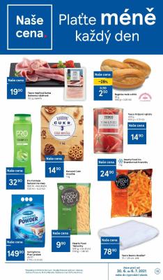 akční leták Tesco 30.6.2021-6.7.2021