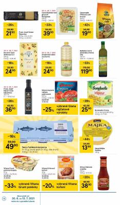 akční leták Tesco 30.6.2021-6.7.2021