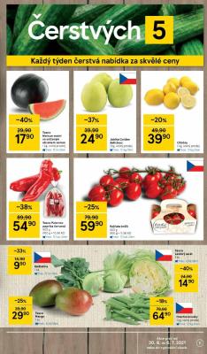 akční leták Tesco 30.6.2021-6.7.2021