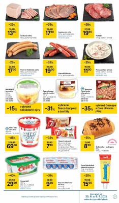 akční leták Tesco 30.6.2021-6.7.2021