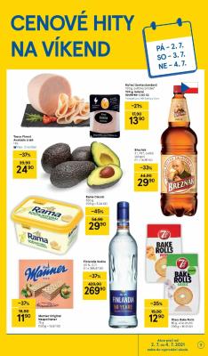 akční leták Tesco 30.6.2021-6.7.2021
