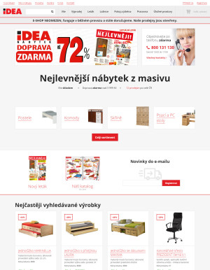 akční leták IDEA nábytek 29.6.2021-5.7.2021