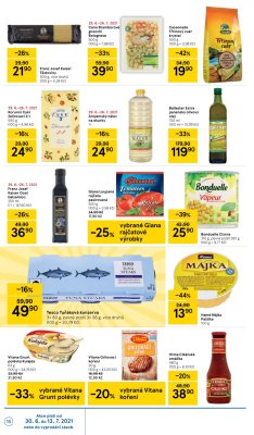 akční leták Tesco 30.6.2021-6.7.2021