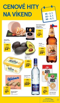 akční leták Tesco 30.6.2021-6.7.2021