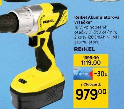 Aku vrtačka Reikel
