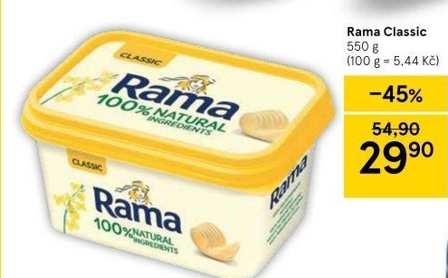 Margarín Classic Rama
