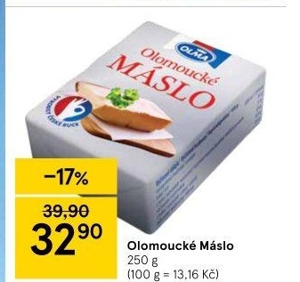 Máslo Olomoucké Olma