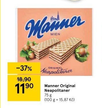 Oplatky Neapolitaner Manner