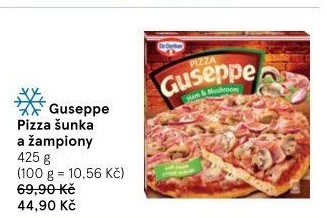 Pizza mražená Guseppe Dr. Oetker