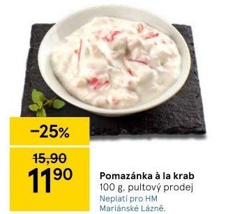 Pomazánka a la krab
