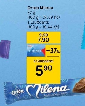 Tyčinka Milena Orion