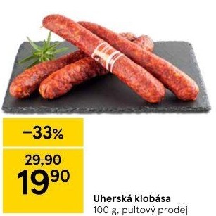 Uherská klobása Krahulík
