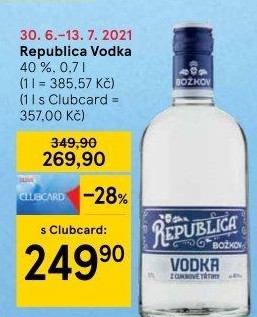 Vodka Republica Božkov