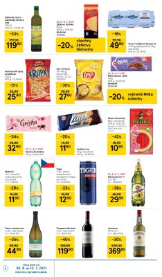 akční leták Tesco 30.6.2021-6.7.2021