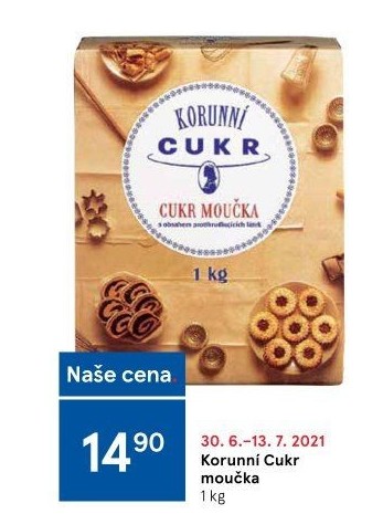 Cukr moučka Korunní