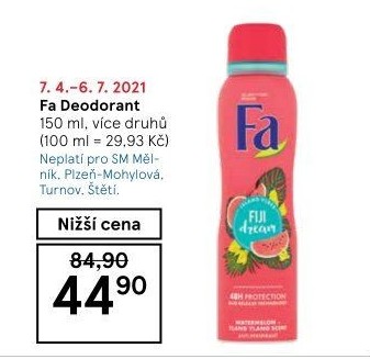 Deodorant sprej Fa