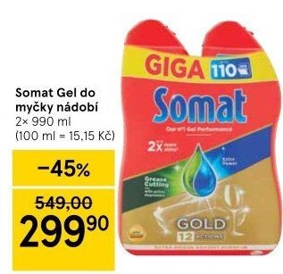 Gely do myčky Somat