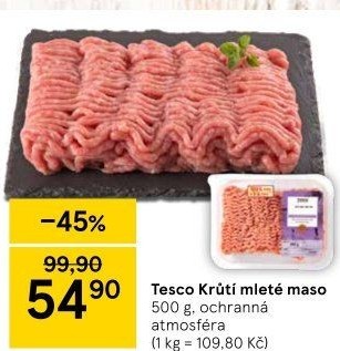 Krůtí mleté maso Tesco