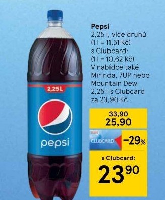 Limonáda Pepsi