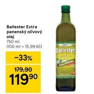 Olivový olej extra panenský Ballester