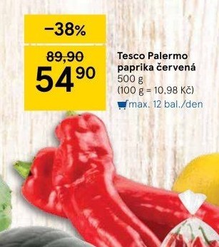 Paprika Palermo Tesco