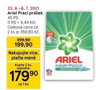 Prací prášek Ariel