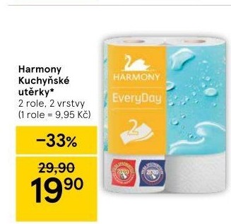 Utěrky kuchyňské 2vrstvé Every Day Harmony