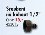 Adaptér - šroubení na zahradní hadici J.A.D. Tools