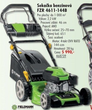 Benzínová sekačka FZR4611-144B Fieldmann