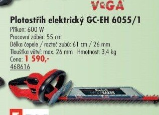 Elektrické nůžky na živý plot Einhell GC-EH 6055