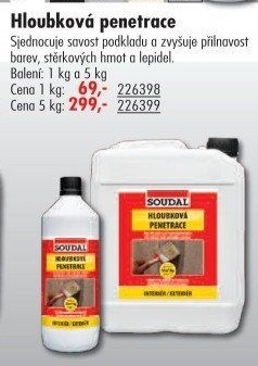 Hloubková penetrace Soudal