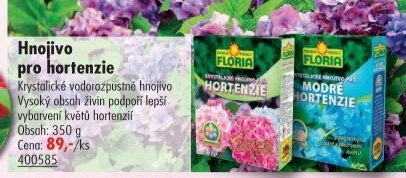 Hnojivo krystalické pro hortenzie Floria
