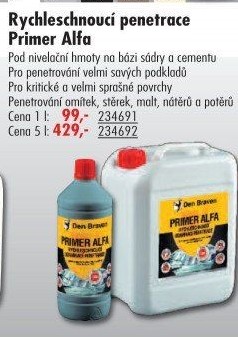 Impregnace Primer Alfa Den Braven