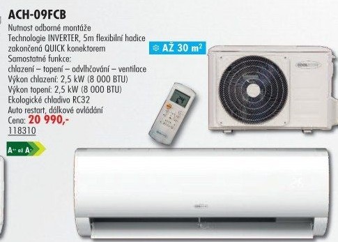 Klimatizace ACH-09FCB Coolexpert