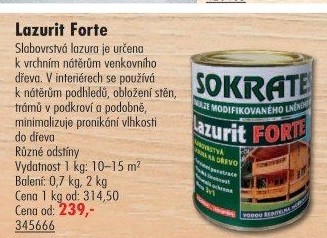 Lazura Lazurit Forte Sokrates
