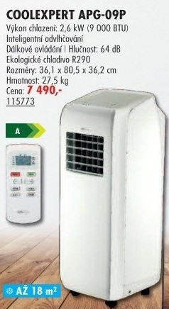 Mobilní klimatizace Coolexpert APG-09P