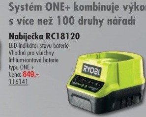 Nabíječka Ryobi