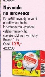 Nástraha na mravence Zdravá zahrada
