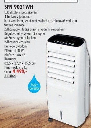 Ochlazovač vzduchu Sencor SFN 9021WH