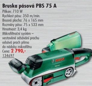 Pásová bruska Bosch PBS 75 A