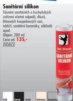 Sanitární silikon Den Braven