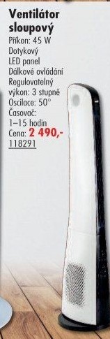 Sloupový ventilátor Somogyi