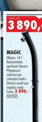 Solární sprcha Magic