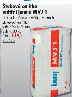 Štuková omítka Knauf